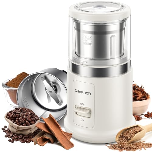 SHARDOR Electric Coffee Grinder - One Touch Operation