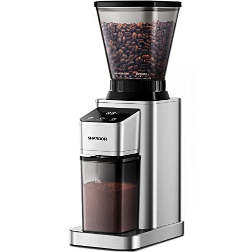 SHARDOR Conical Burr Coffee Grinder - 48 Settings