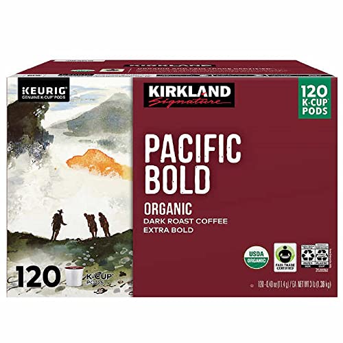 Kirkland Pacific Bold Dark Roast K-Cups (120 Count)