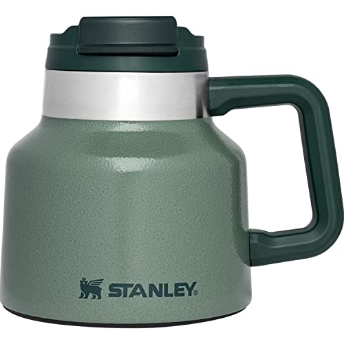 STANLEY Admiral's Travel Mug 20oz - Hammertone Green
