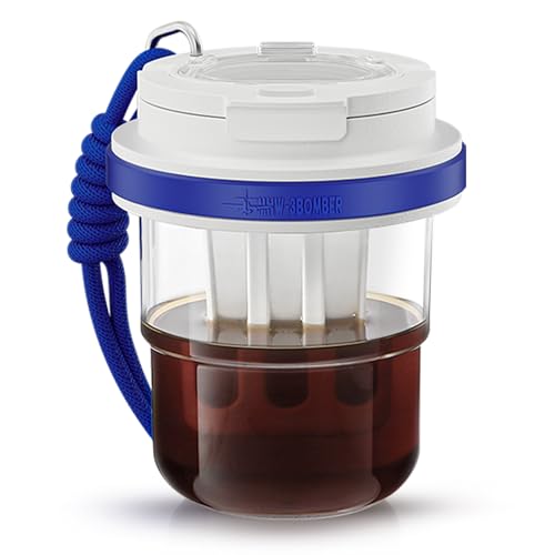 MHW-3BOMBER Portable Cold Brew Coffee Maker 18oz Blue
