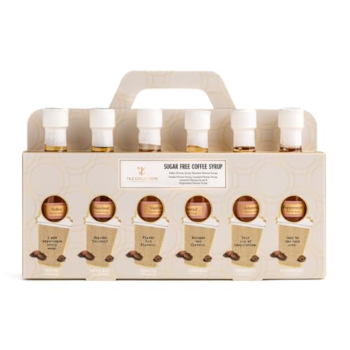 TILZ Sugar Free Coffee Syrup Gift Set - 6 Pack