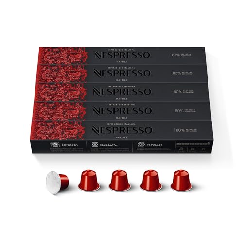 Nespresso Ispirazione Napoli Dark Roast Pods 50-Count