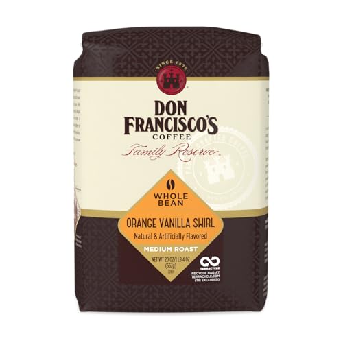 Don Francisco's Orange Vanilla Whole Bean Coffee 20oz