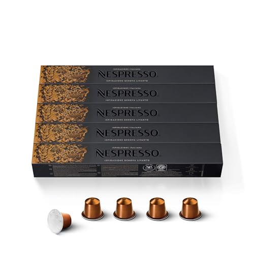 Nespresso Livanto Medium Roast Coffee Pods - 50 Count