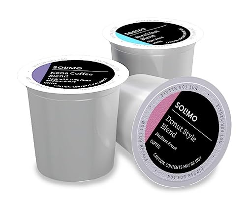Solimo Variety Pack Coffee Pods - 100 Count K-Cups