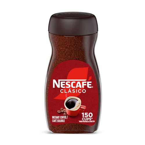 NESCAFÉ CLÁSICO Dark Roast Instant Coffee 10.5oz Jar