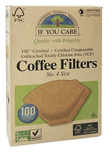 If You Care No. 4 Coffee Filters - 100 Count