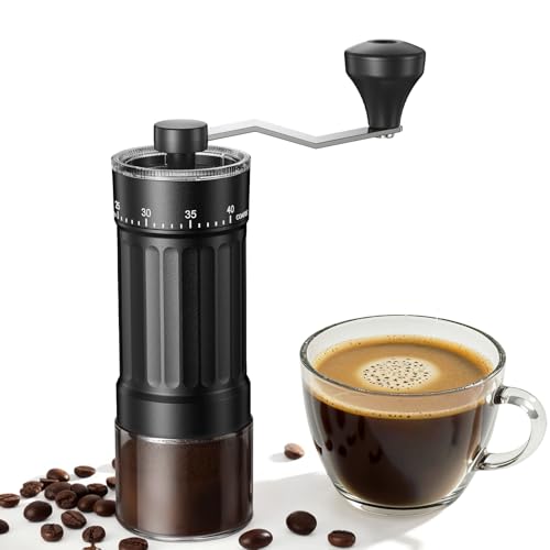 CEVING Manual Coffee Grinder - Portable Burr Mill