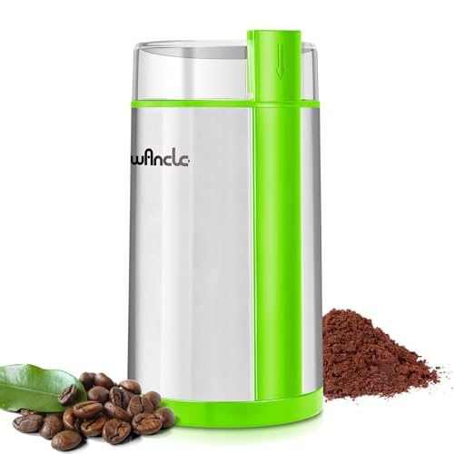Wancle Electric Coffee & Spice Grinder with Steel Blades