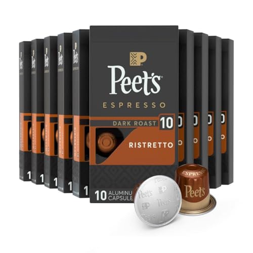Peet's Ristretto Dark Roast Nespresso Capsules 100ct