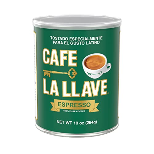 Cafe La Llave Cuban Dark Roast Ground Coffee 10oz
