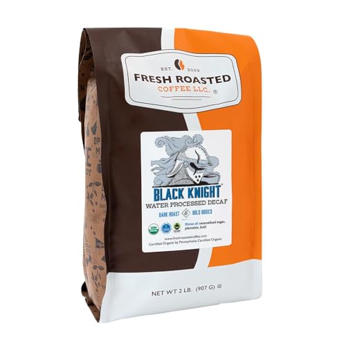 Fresh Roasted Coffee Black Knight Decaf Dark Roast Beans