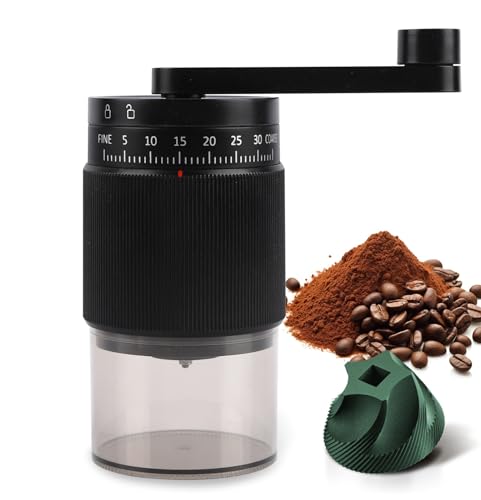 NANSPATH Manual Coffee Grinder with Ceramic Burr