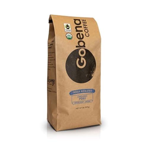 Gobena Organic Fair Trade Peruvian Ground Coffee 2lb
