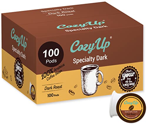Dark Roast Coffee Pods - 100 Count, K-Cup Compatible