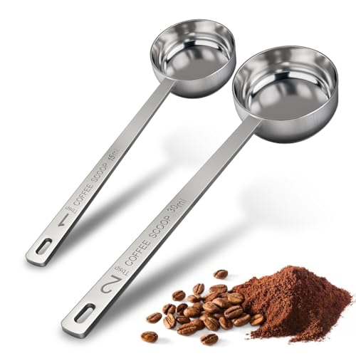 KT Deals Stainless Steel Coffee Measuring Spoons Set