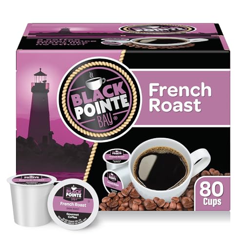 Black Pointe Bay French Roast K-Cup Pods 80 Count