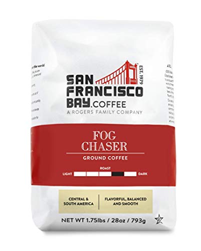 SF Bay Coffee Fog Chaser Ground Coffee 28oz Medium-Dark