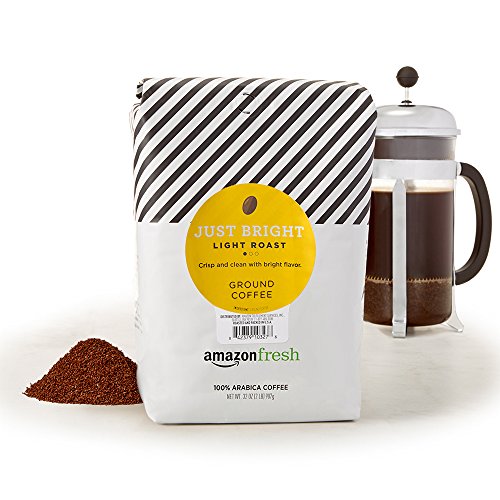 Amazon Fresh Just Bright Light Roast Ground Coffee 32oz