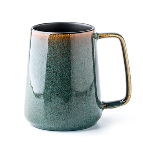Ceraozmus 24oz Large Ceramic Coffee Mug - Green