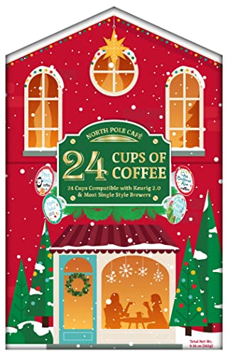 Holiday Coffee Advent Calendar - 24 K-Cup Pods Gift Set