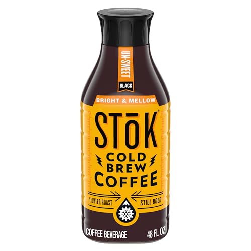 SToK Bright & Mellow Cold Brew Coffee Light Roast 48oz