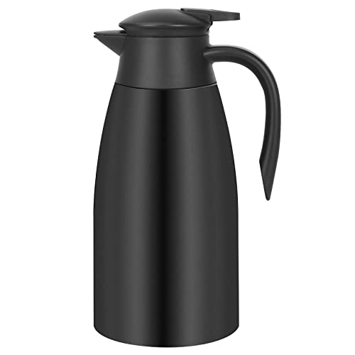 OFFKITSLY 70oz Thermal Coffee Carafe with Pump Dispenser