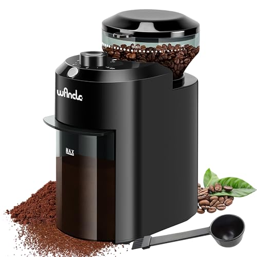 Wancle Electric Burr Coffee Grinder - 28 Grind Settings