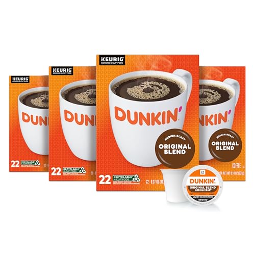 Dunkin' Original Blend K-Cup Pods Medium Roast 88 Count
